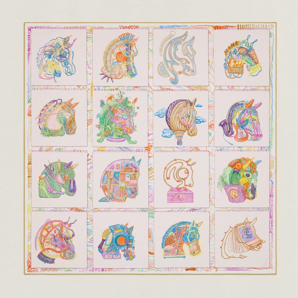 NIB Hermes Scarf 90 100% silk